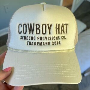 Sendero Provisions Co. “Cowboy Hat” Trucker Hat